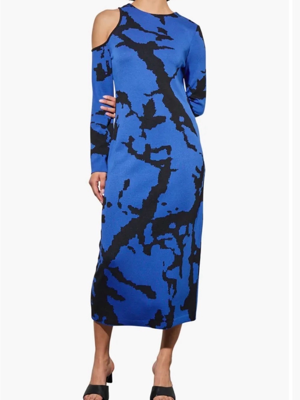 NWT Ming Wang Abstract Dress Size Medium